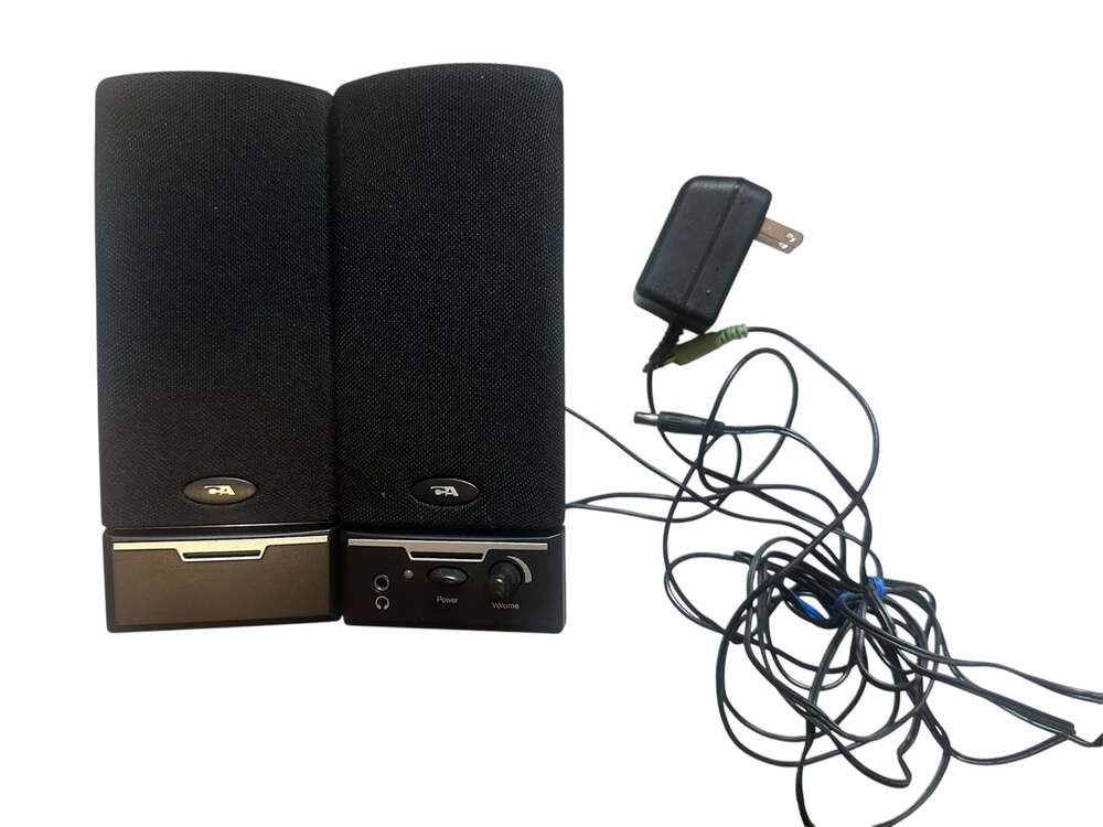 Cyber Acoustics CA-2016 2.0 Amplified Computer Speaker System